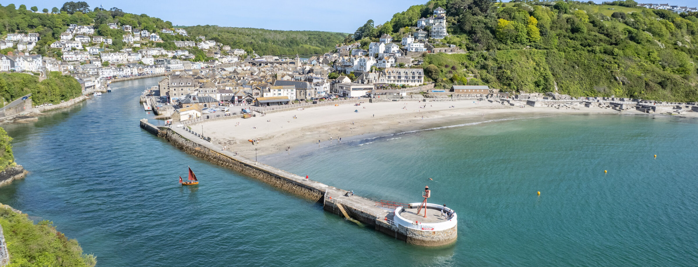 Looe Beach and Banjo Peer-15